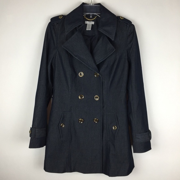 Caché Jackets & Blazers - Caché | Vintage Trench Coat S